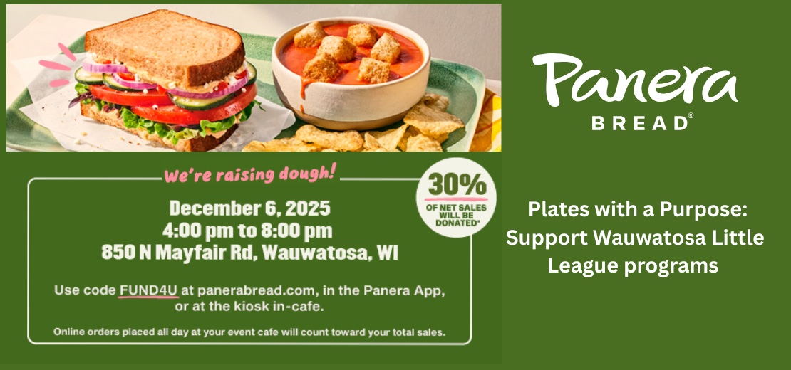 Plates with a Purpose - Dine at Panera and Donate to WLL