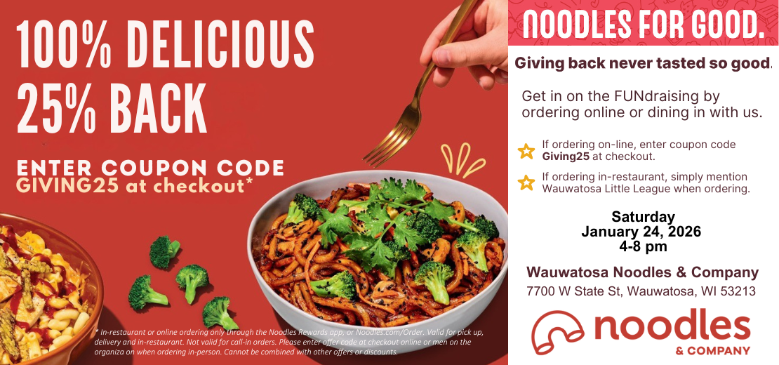 Noodles for Good - Restaurant Fundraiser Night