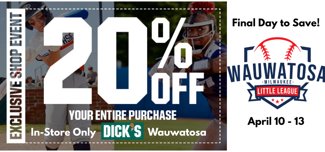 Dick's Sporting Goods Discount Weekend - 4/10 - 4/13